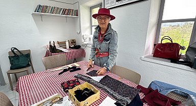 Muğla'da 73 yaşındaki kursiyer, azmiyle örnek oluyor