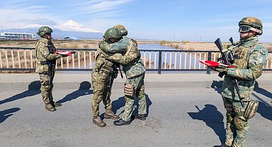 Nahçıvan Müstakil Ordu Komutanlığı birlikleri Türkiye'ye geldi