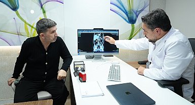 Nefes darlığı ve karın şişkinliği ile geldi 20 santimetre çapında kist çıkarıldı