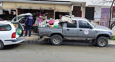 Ordu'da son kullanım tarihi geçmiş 4 kamyonet dolusu gıda ürününe el konuldu