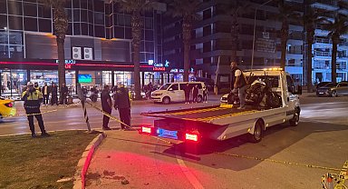 Otomobille çarpışan motosikletin sürücüsü öldü