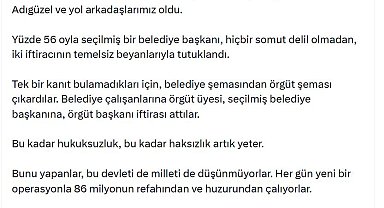 Özgür Özel: Bu düzeni değiştirene kadar durmayacağız