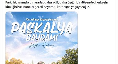 Özgür Özel'den Hristiyan dini liderlere 'Paskalya' tebriği