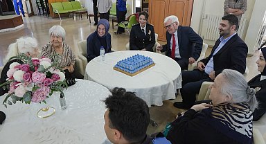 Polis Teşkilatı'nın 181'inci yılında Etiler Huzurevi'nde kalan emekli personele ziyaret