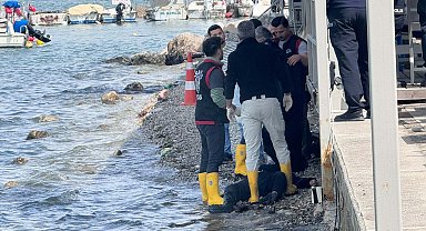 Sahilde cesedi bulundu