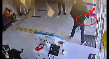 Satırla banka soymaya çalışan kar maskeli şüpheli, kaçarken yakalandı