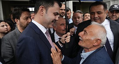 Şehit babasından Bakan Kurum'a teşekkür