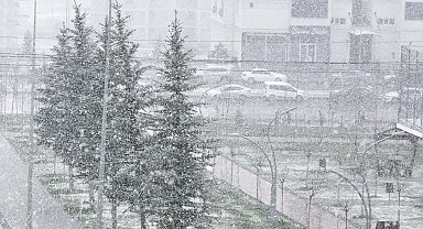 Sivas'ta kar yağışı