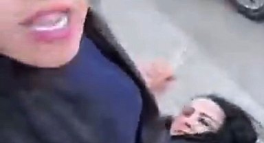 Sokakta tartıştığı kadını, canlı yayında bıçakla kulağından yaraladı