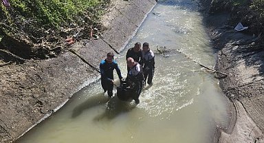 Sulama kanalında ölü bulundu