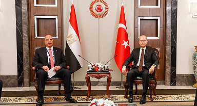 TBMM Başkanı Kurtulmuş, Mısır Temsilciler Meclisi Başkanı Badawy ile görüştü