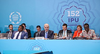 TBMM Başkanı Kurtulmuş, PAB 152'nci Genel Kurulu kapsamında ikili görüşmelerine başladı