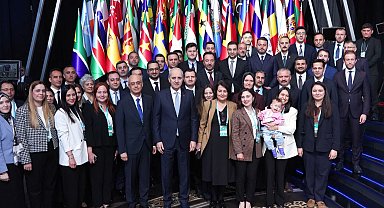 TBMM Başkanı Kurtulmuş, PAB 152'nci Genel Kurulu kapsamında katılımcılarla bir araya geldi