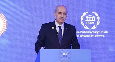 TBMM Başkanı Numan Kurtulmuş Kadın Parlamenterler Forumu'nda konuştu