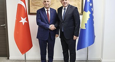 Ticaret Bakanı Bolat, Kosova Başbakan Yardımcısı Damka ile görüştü