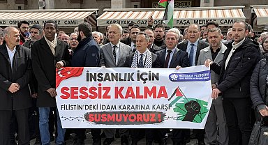 Tokat'ta İsrail'in 'idam yasası'na tepki eylemi