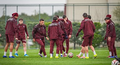 Trabzonspor, Corendon Alanyaspor maçı hazırlıklarına devam etti