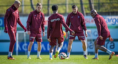 Trabzonspor, RAMS Başakşehir FK maçının hazırlıklarını sürdürdü