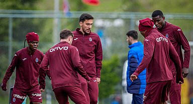 Trabzonspor'da Göztepe maçı hazırlıklarını sürdürdü