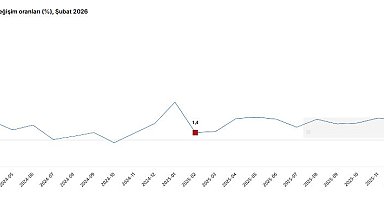 TÜİK: Hizmet üretimi şubatta arttı