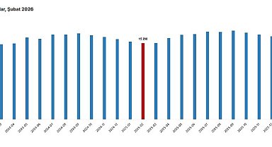 TÜİK: Ücretli çalışan sayısı şubat ayında arttı
