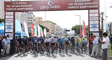 Ünilig Bisiklet Şampiyonası Alanya'da başladı