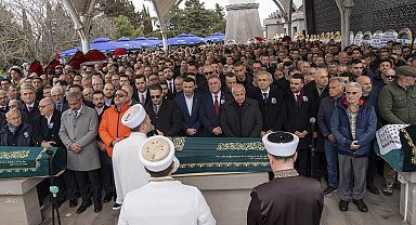 Üsküdar Belediye Başkanı Dedetaş'ın babası son yolculuğuna uğurlandı