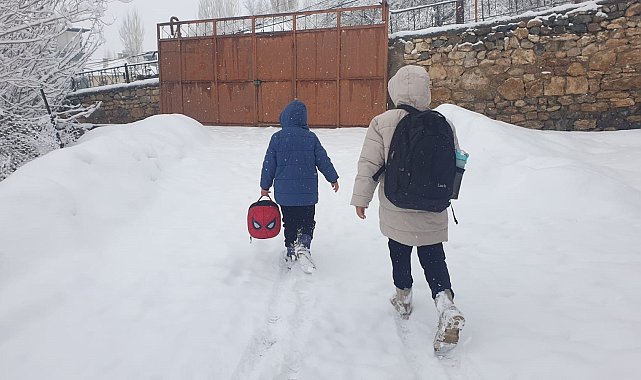 Van'da kar yağışı; 93 yerleşim yeri ulaşıma kapandı