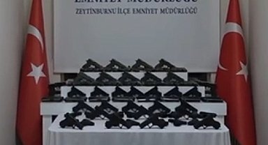 Zeytinburnu'nda silah ticareti yapan şüphelilere operasyon: 3 gözaltı