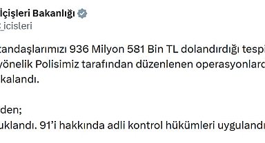 24 ilde dolandırıcılık operasyonları: 133 tutuklama
