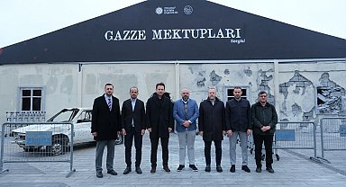 'Gazze Mektupları' dijital deneyim sergisi Üsküdar'da ziyaretçilerini ağırlıyor