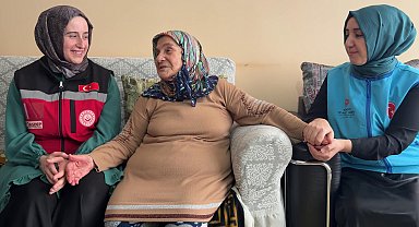 'Vefa' ziyaretiyle kapısı çalınan Mürvet nine: Devlet evimde, çok mutluyum