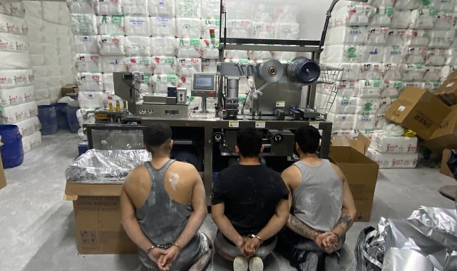 4 milyon sentetik ecza hap ele geçirildi; 22 tutuklama