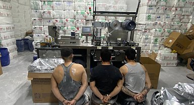 4 milyon sentetik ecza hap ele geçirildi; 22 tutuklama
