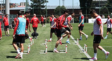 A Milli Futbol Takımı, Kuzey Makedonya hazırlıklarına devam etti