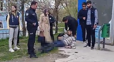 Adliyeye boşanma başvurusu yapmaya gelen eniştesini vurdu