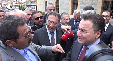 Ali Babacan Çorum'da