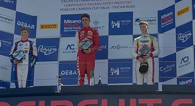 Alp Hasan Aksoy, Misano'daki Formula sahnesinde İstiklal Marşı'nı dinletti