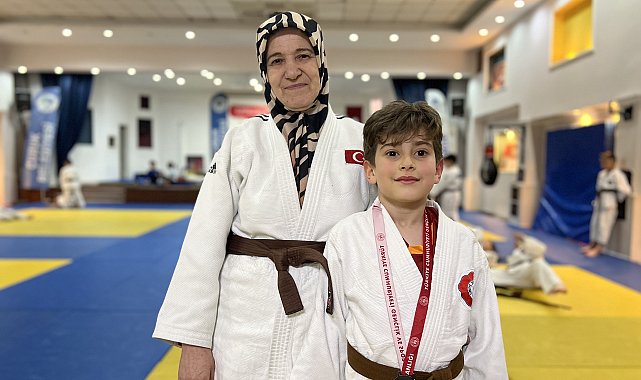 Anneannesinin çalıştırdığı Aras, judoda Türkiye 3'üncüsü oldu