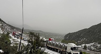 Antalya'da mayıs ayında kar sürprizi
