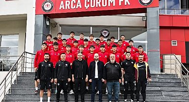 Arca Çorum FK U17 Takımı, son 8 hedefiyle Ankara yolcusu
