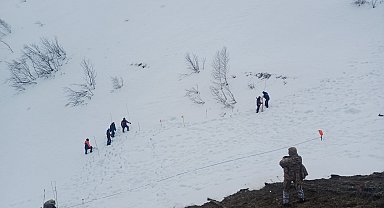 Artvin'de çığ altında kalan çoban için arama çalışması yeniden başlatıldı