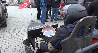 Artvin'de hurda malzemelerden üretilen araçlarla yarış heyecanı