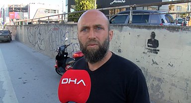 Ataşehir'de bariyere çarpan motosikletli yaralandı