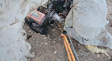 Aydın'da çapa makinesine kapılan 9 yaşındaki Hakan, hayatını kaybetti