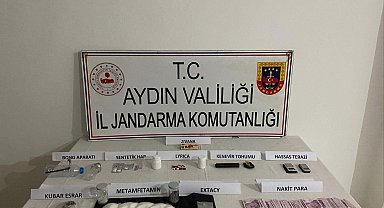 Aydın'da iki ayrı adrese uyuşturucu operasyonu: 5 gözaltı