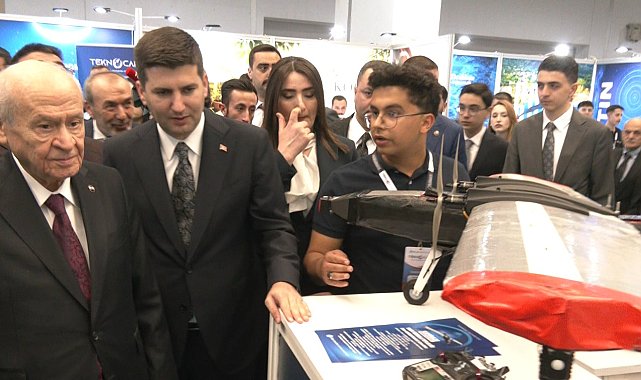Bahçeli, TEKNOCAK Festivali'ni ziyaret etti