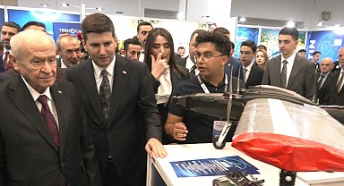 Bahçeli, TEKNOCAK Festivali'ni ziyaret etti