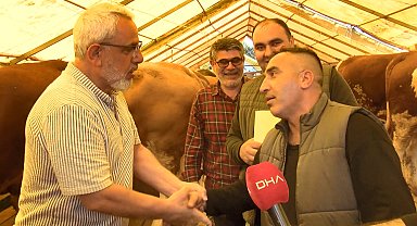 Bahçelievler kurban pazarında sıkı pazarlık: Abim bizi terleterek baya yordu