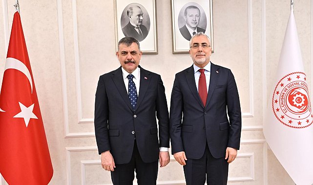 Bakan Çiftçi, Bakan Işıkhan'ı ziyaret etti